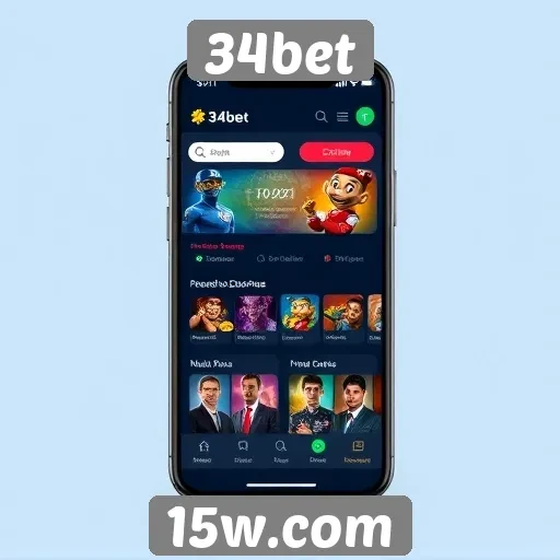 Usabilidade da plataforma 34bet em dispositivos móveis