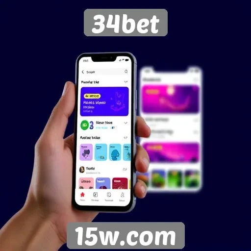 Experiência do usuário no 34bet em dispositivos móveis
