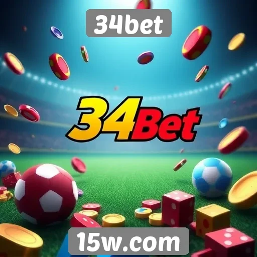 Variedade de jogos disponíveis na 34bet